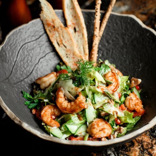 Garnelen Salat